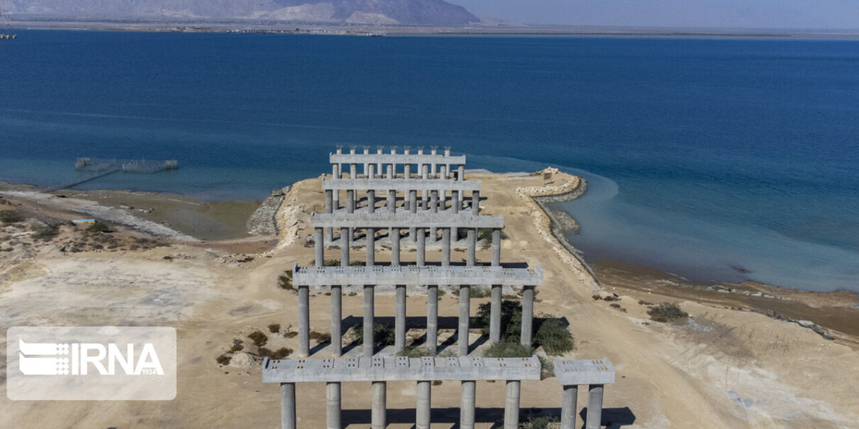 پل بندرعباس قشم..