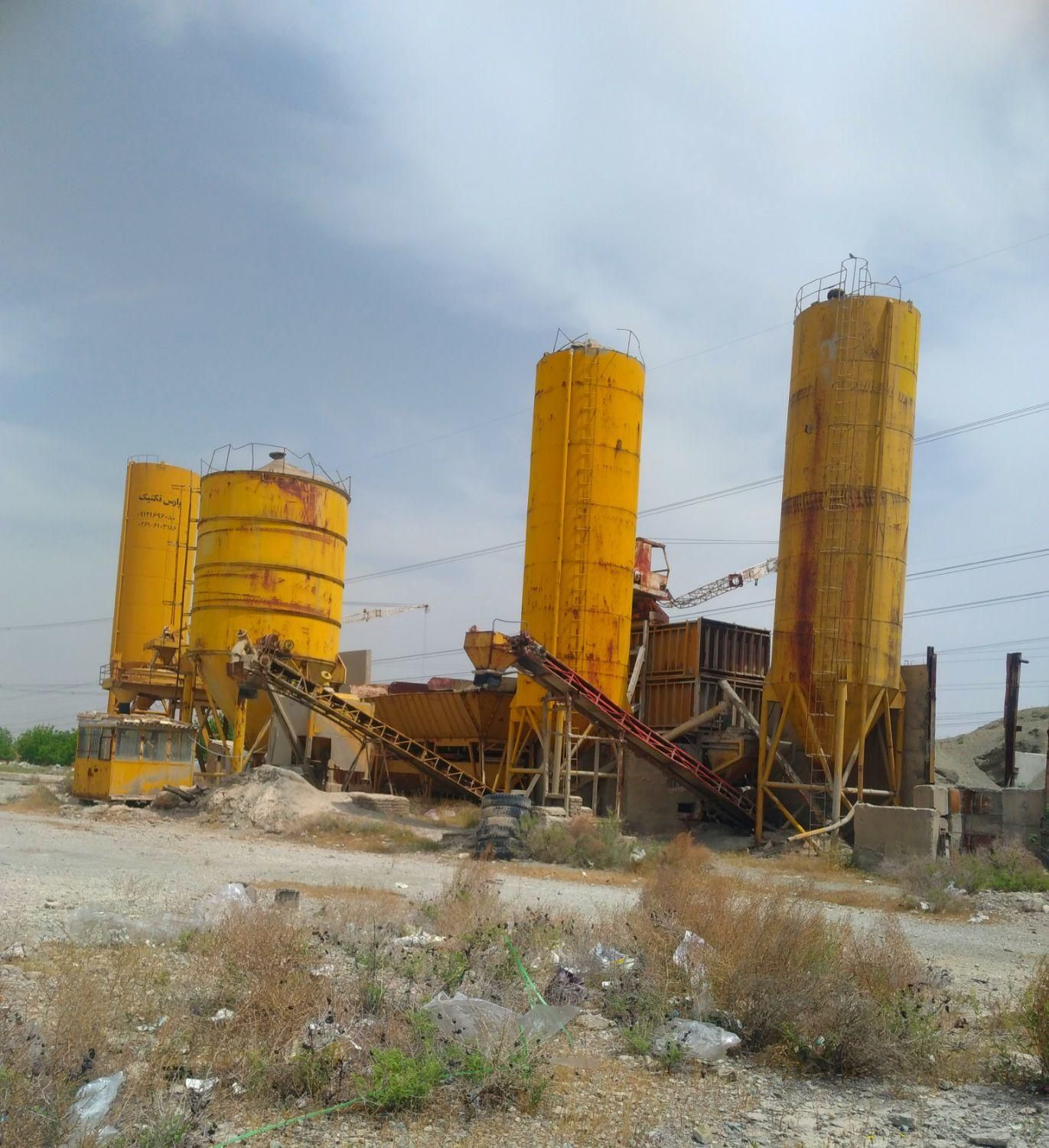 کارخانه بتن ۲۰۰۰۰هزارمتری