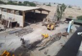 کارگاه صنعتی فعال حدفاصل چهچکور و پلیس راه قدیم