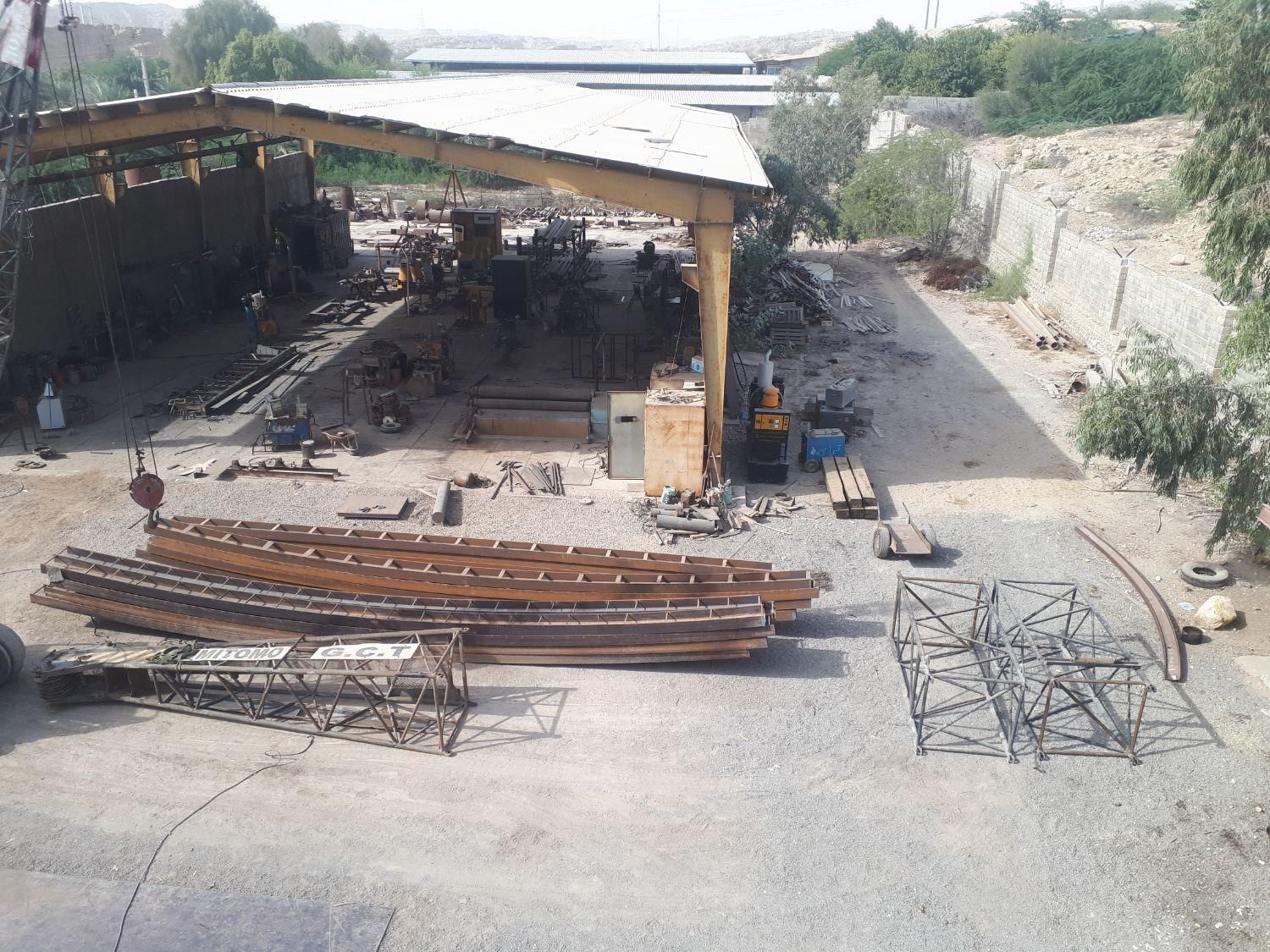 کارگاه صنعتی فعال حدفاصل چهچکور و پلیس راه قدیم