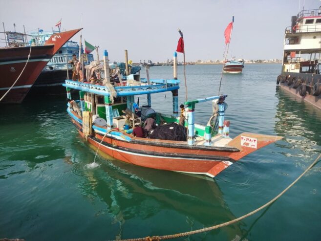 بچه لنح صیادی آماده بکار