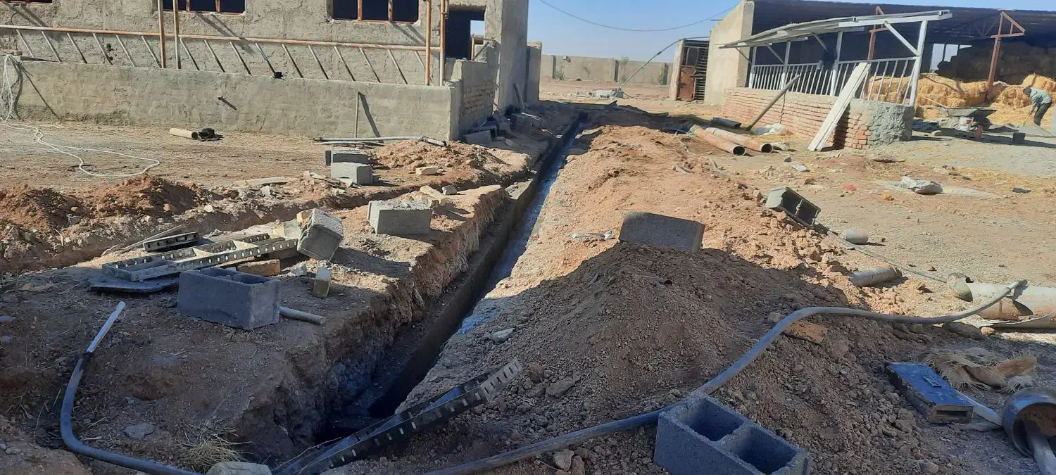 فروش گاوداری ۲۶۰راسی صنعتی