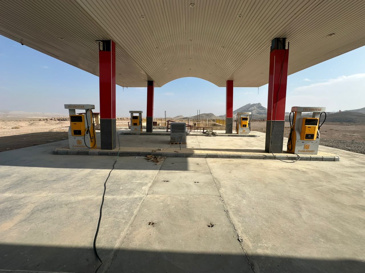 پمپ بنزین ۲۰۰۰هکتاری