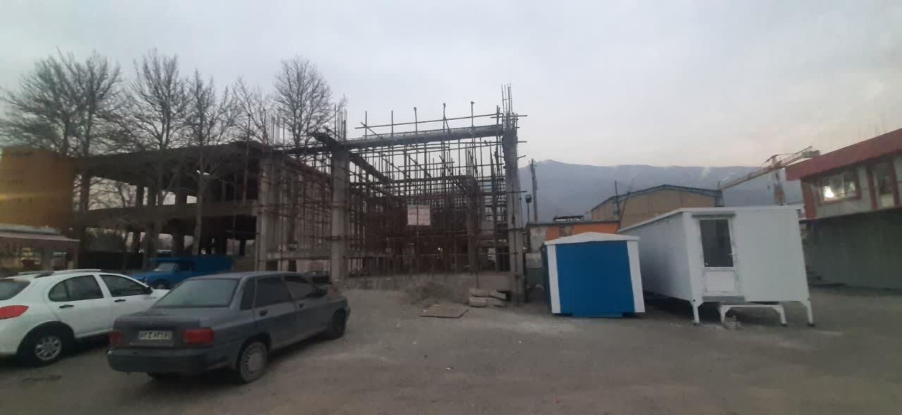 ۱۶۰۰متر جایگاه CNGپمپ گاز به علاوه ۱۲۰۰ متر تجاری